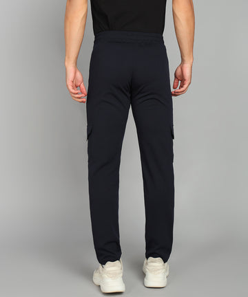Men's Casual Joggers - Navy Blue